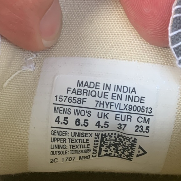 Converse Unisex Chuck Taylor All Star Madison Ox Mid High Canvas Sneaker - Picture 2 of 3